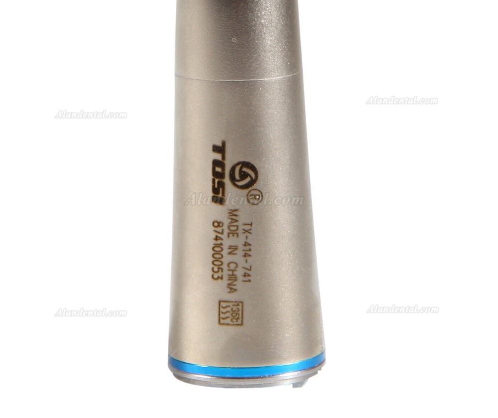 TOSI TX-414 Dental Fibre Optic 1:1 Contra Angle Handpiece E type